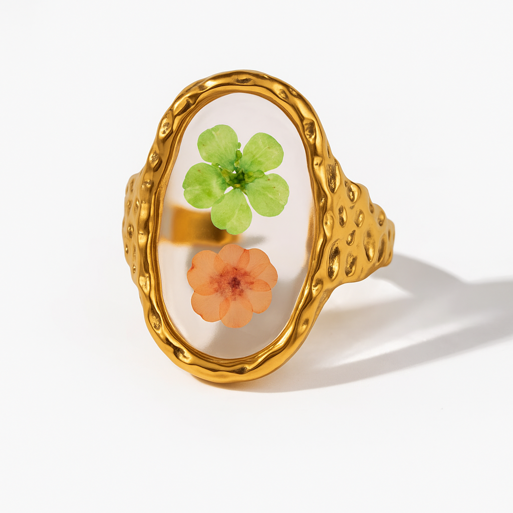 Twin Bloom Ring