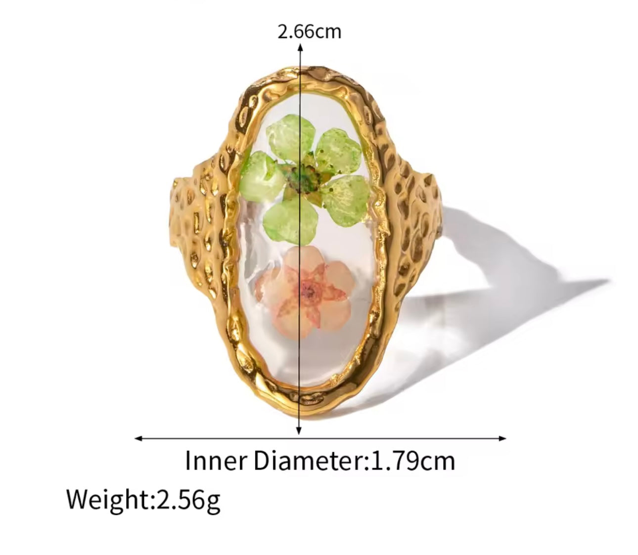 Twin Bloom Ring