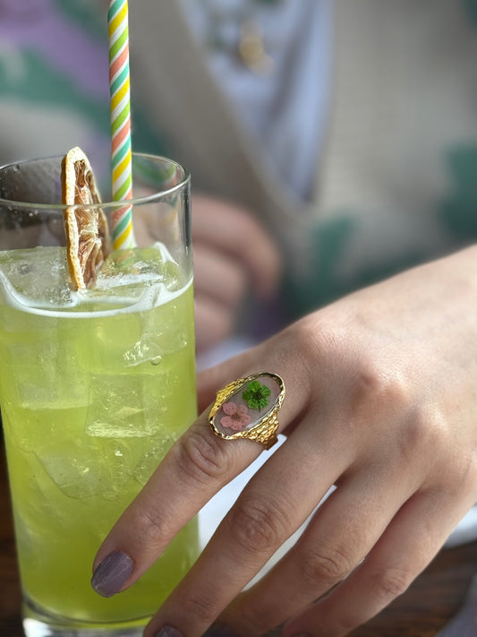 Twin Bloom Ring