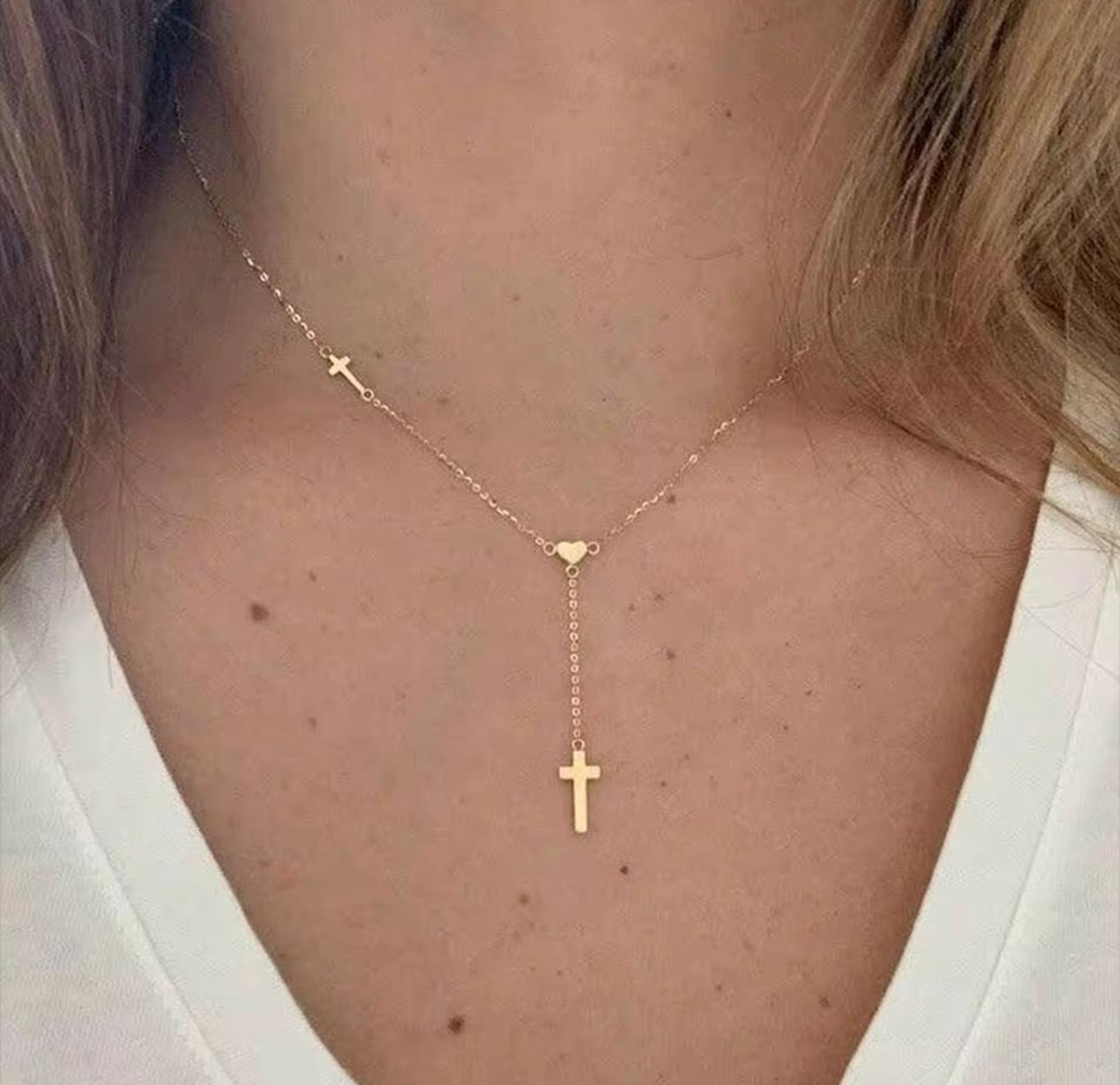 Faith & Elegance Minimalist Cross Necklace